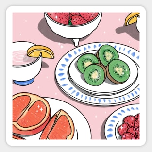 Fruit Scene Sticker